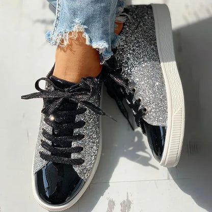 Aria - luksus casual glitter damesko