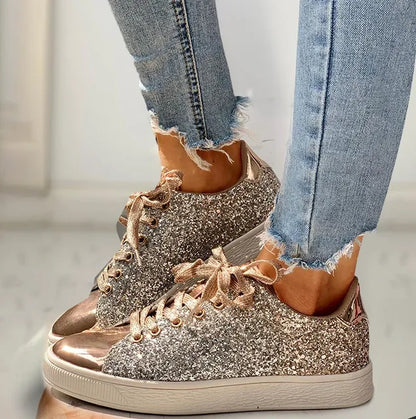 Aria - luksus casual glitter damesko