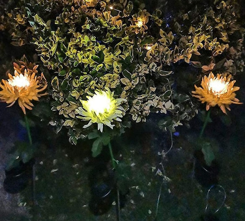 Devako | Chrysanthemum Led solcellelys