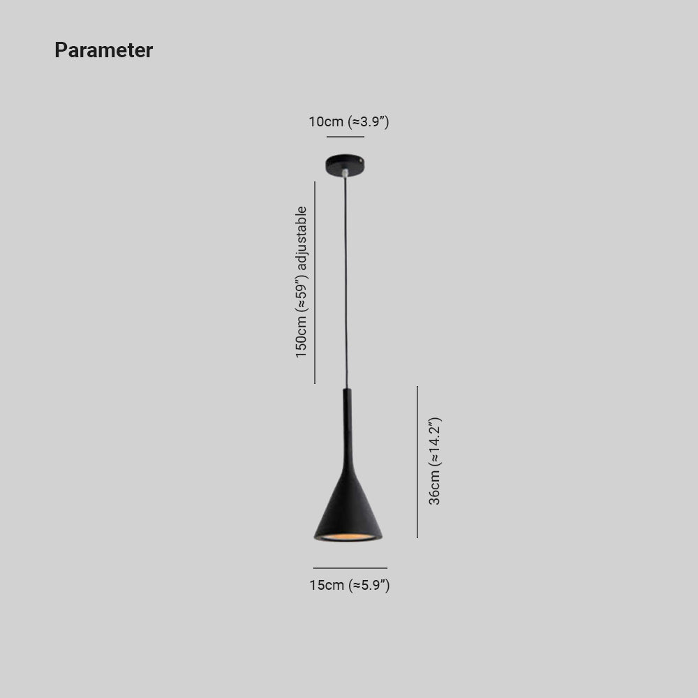 Morandi moderne trekant pendel lamper