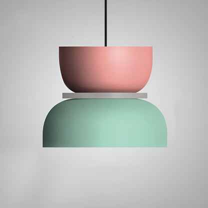 Devako | Farverig og elegant Macaron Led hængelampe