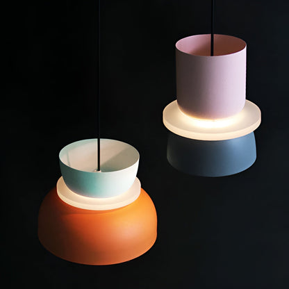 Devako | Farverig og elegant Macaron Led hængelampe